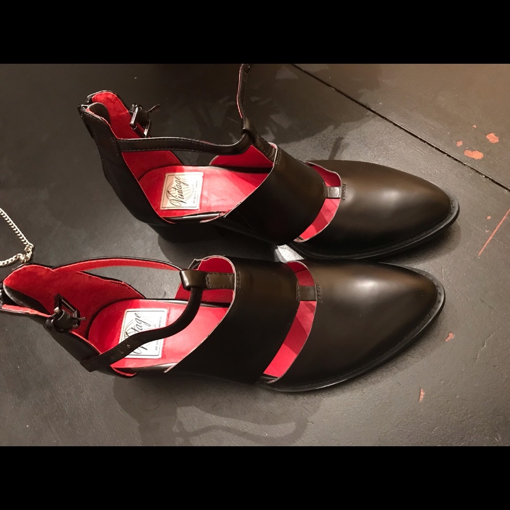 Vintage by Jeffrey Campbell booties.